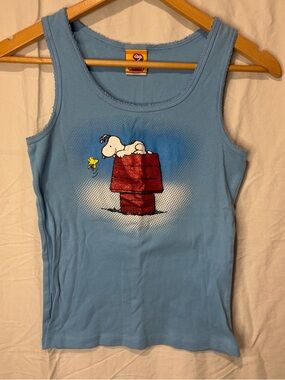 2000’s Peanuts Snoopy graphic y2k tank top